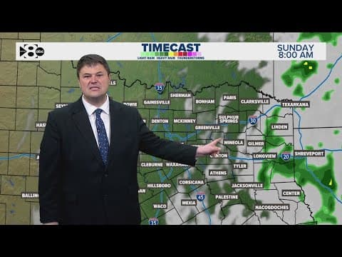 DFW Weather | Light rain possible in North Texas on Mother's Day, 14 day forecast