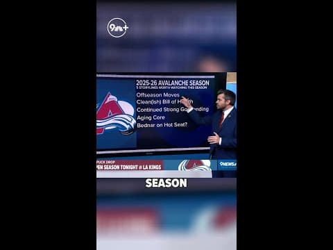 Avs open season Tuesday night