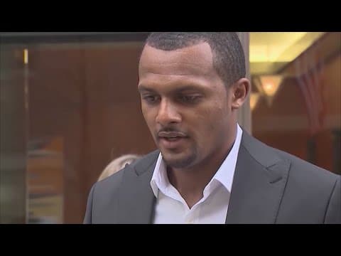 Deshaun Watson settles latest civil lawsuit brought by woman claiming sexual assault