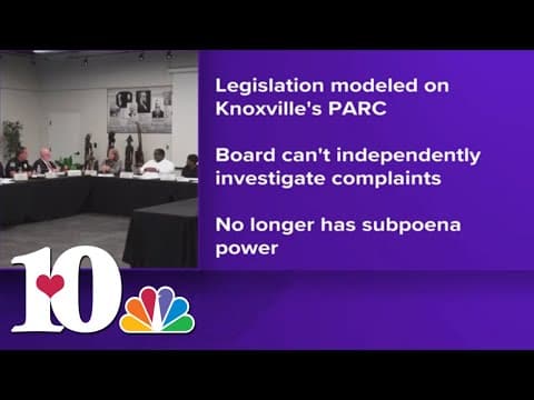 Knoxville City Council to discuss state-required PARC changes during Tuesday meeting