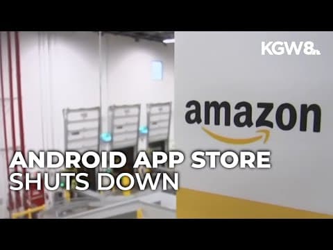Amazon shuts down Android app store, will refund remaining coins to users
