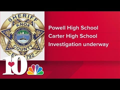 Deputies investigating separate social media threats at Powell and Carter high schools