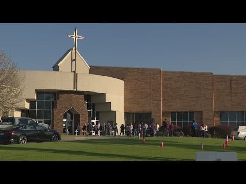 Dozens gather to say goodbye to 11-year-old Audrii Cunningham