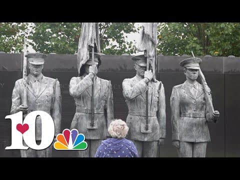 'We're being honored for a change' | Women veterans see monuments in their honor with HonorAir