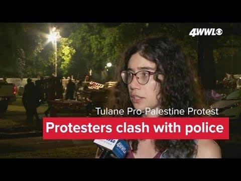 Tulane alum and protest organizer: We were never given a dispersal order