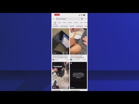 LCPS asks students to stop jamming metal into Chromebooks as part of TikTok challenge