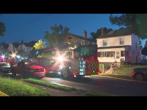 2 hospitalized after house fire in North Linden