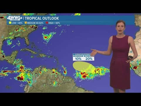 6 PM Saturday Tropics Update: Low chance of development in Atlantic