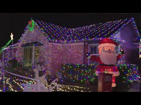Check out this festive homes in Kingwood, where you can mail a letter to Santa!