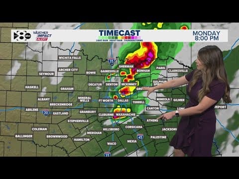 Storm chances return to North Texas