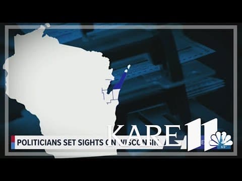 Politicians set sights on Wisconsin