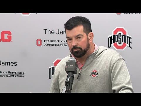 Ryan Day holds press conference ahead of Ohio State-Michigan game