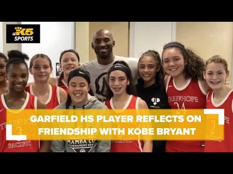 Garfield High basketball star Katie Fiso reflects on friendship with Kobe Bryant