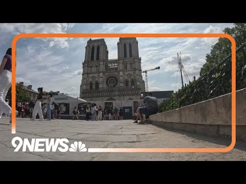 One of France's most popular tourist attractions being restored