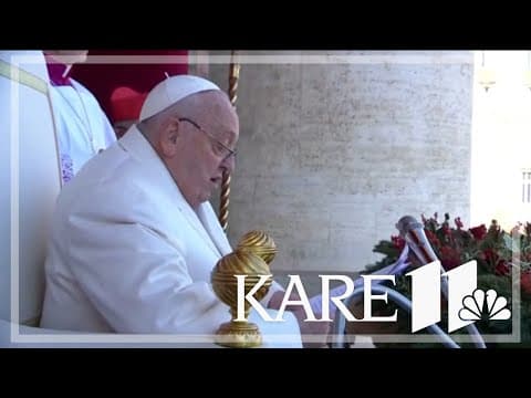 Vatican says Pope Francis is in critical condition