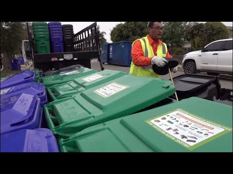 City employees deliver free trash cans to Southcrest, some say 'it's a little too late'