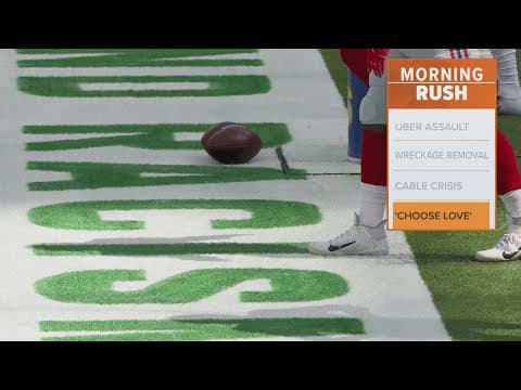 NFL will display "choose love" in the Superbowl endzone