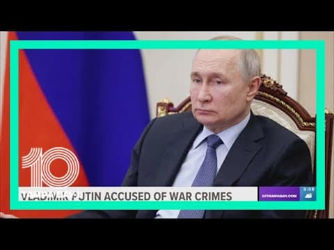 Arrest warrant issued for Putin by international court over Ukraine war crimes