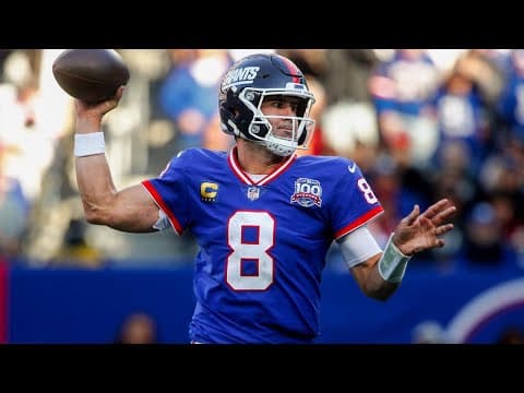 QB Daniel Jones agrees to a 1-year, $14 million deal with the Colts