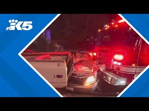 Suspect still at large after stealing Everett fire engine