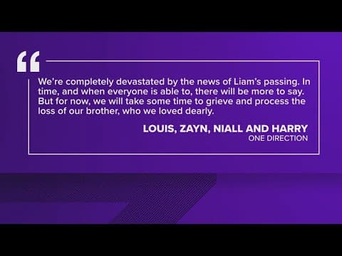 One Direction bandmates release first statement following death of Liam Payne