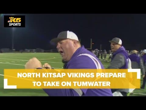 Big Game: North Kitsap Vikings prepare to take on Tumwater in Poulsbo