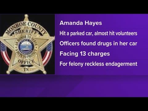 Driver faces 13 charges for endangering volunteers in Madisonville