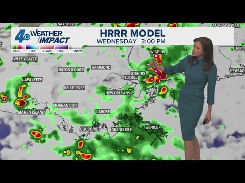 New Orleans Weather: Clouds and rain keep temperatures from soaring