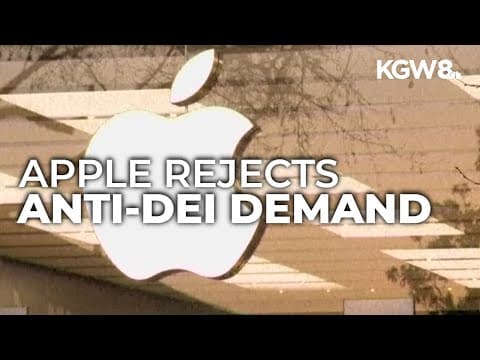Apple shareholders reject proposal to end company's DEI programs