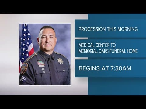 HCSO to escort deputy killed in line of duty to funeral home