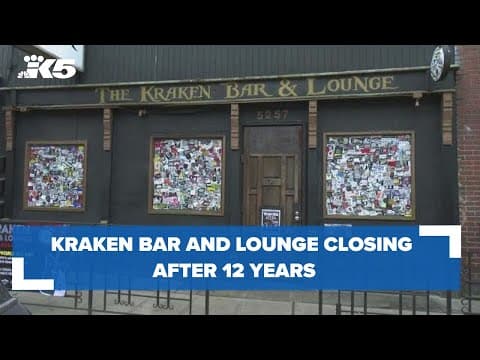 Kraken Bar and Lounge shutting down after 12 years