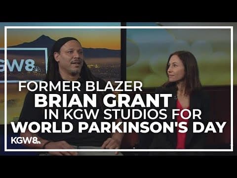 Former Blazer Brian Grant spreading awareness on World Parkinson's Day