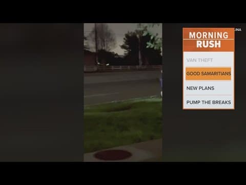 Good samaritans hold down a drunk driver after a head-on crash