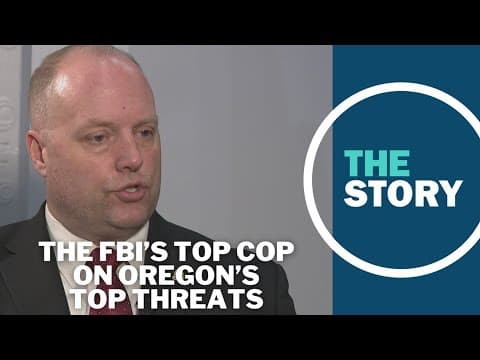 The FBI's top cop in Oregon is moving on. Here's what he had to say about challenges in the region