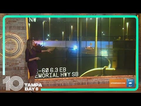 Deadly crash blocks ramp from Courtney Campbell Causeway