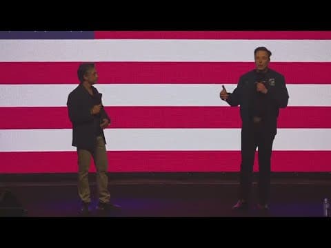 Elon Musk campaigns in Wisconsin