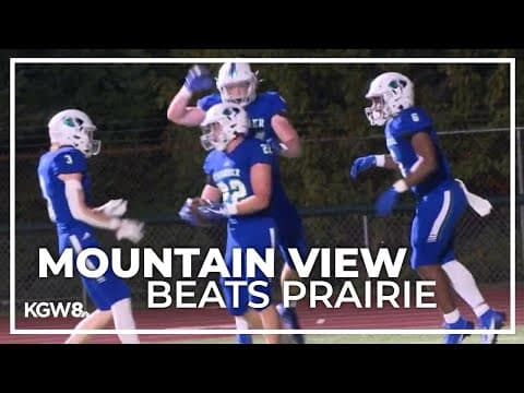 Mountain View gets key win over Prairie | Friday Night Football