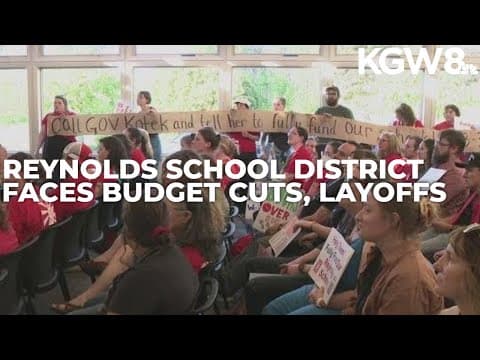 Reynolds School District faces cuts, teachers urge state action