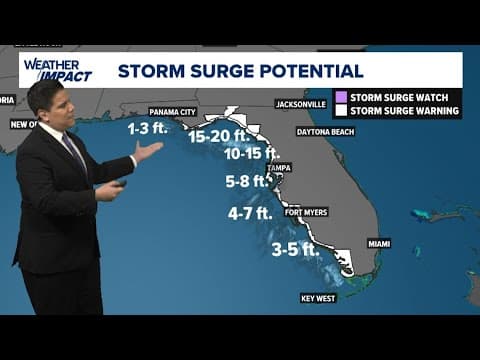 Storm surge explained: How hurricanes like Helene cause devastating coastal damage