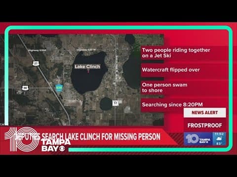 Deputies searching for missing boater last seen in Frostproof lake