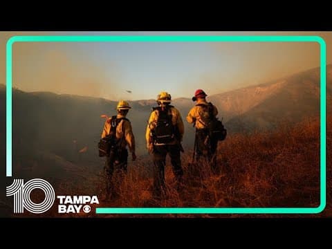 Wildfires continue to tear through Southern California