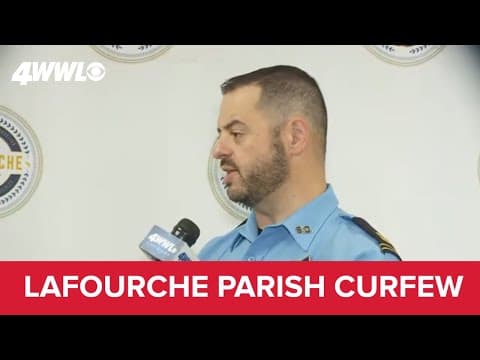 Lafourche Parish sets noon curfew, urges residents to finalize hurricane prep