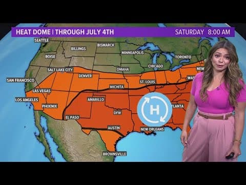 DFW Weather: Temperatures will feel firmly in the triple digits this week