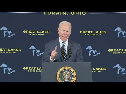 Biden announces $1 billion infrastructure investment to restore Great Lakes