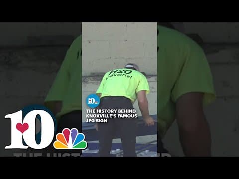 The history behind Knoxville's famous JFG sign