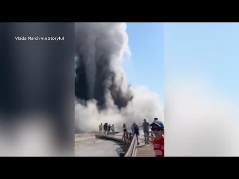 No one injured after explosion at Yellowstone