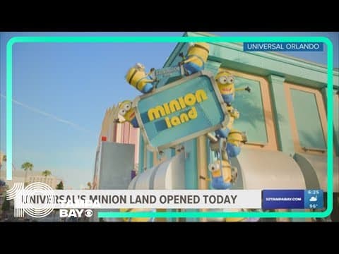 Minion Land is now open at Universal Orlando Resort