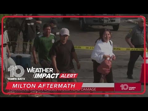 Rescues made at Clearwater apartment complex after Hurricane Milton