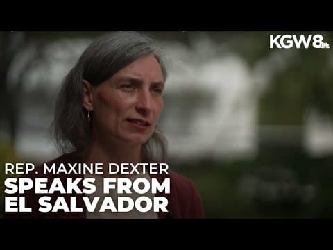 In El Salvador, Rep. Maxine Dexter condemns Trump administration’s defiance of court orders