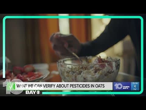 VERIFY: Are there pesticides in oats?